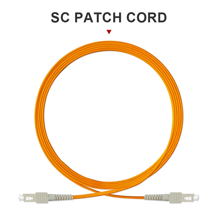 New Product Simplex Upc/APC Sc-Sc Fiber Optical Patch Cord