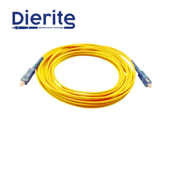 Optical Fiber Patchcord LC Sc FC St Upc APC Single Mode Simplex Duplex Optic Patch Cord