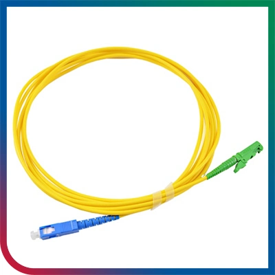 E2000/APC-Sc/Upc-Sm-9/125-Simplex Optical Fiber Patch Cord