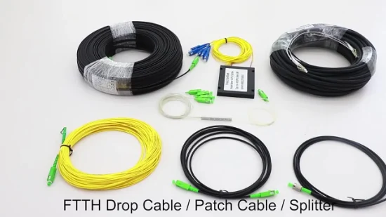 E2000/APC-Sc/Upc-Sm-9/125-Simplex Optical Fiber Patch Cord