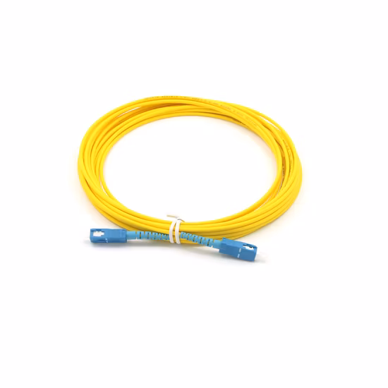 St to Sc Single Mode 9/125um 2.0mm Fiber Optical Patch Cord