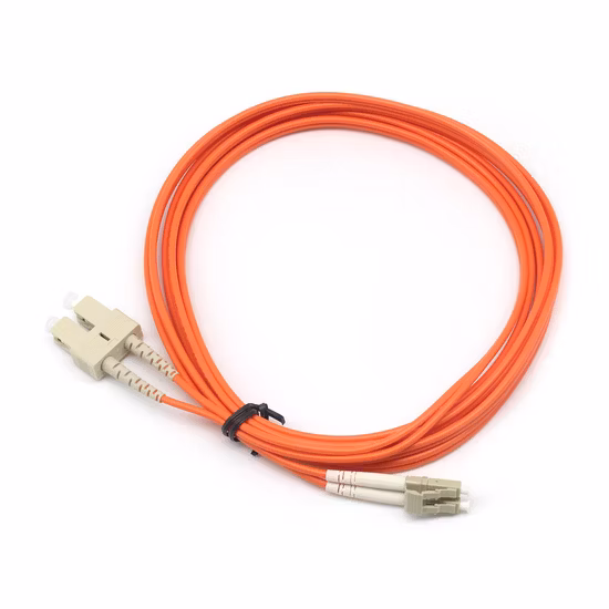 Duplex LC-Sc Om1 Multi Mode Optical Fiber Patch Cord, 62.5/125 Dx