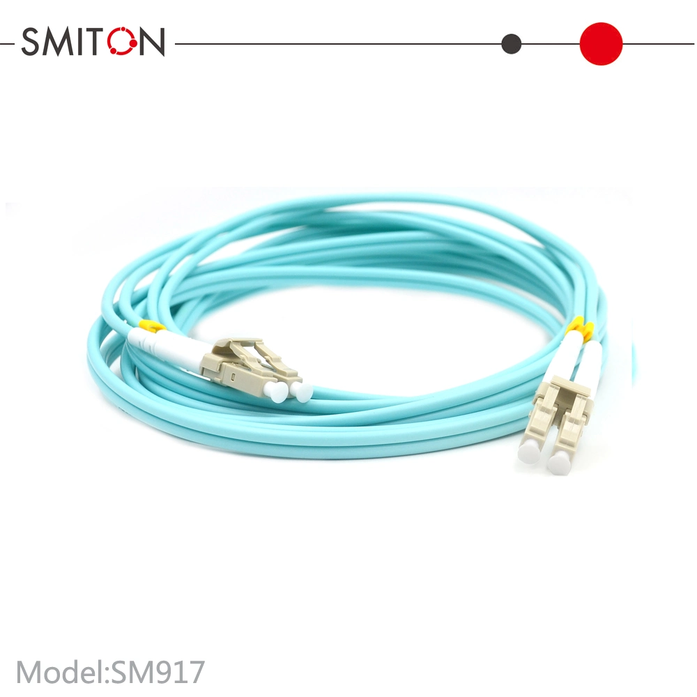 Om3 Multi Mode Duplex Fiber Optic Cable Patch Cord LC-LC