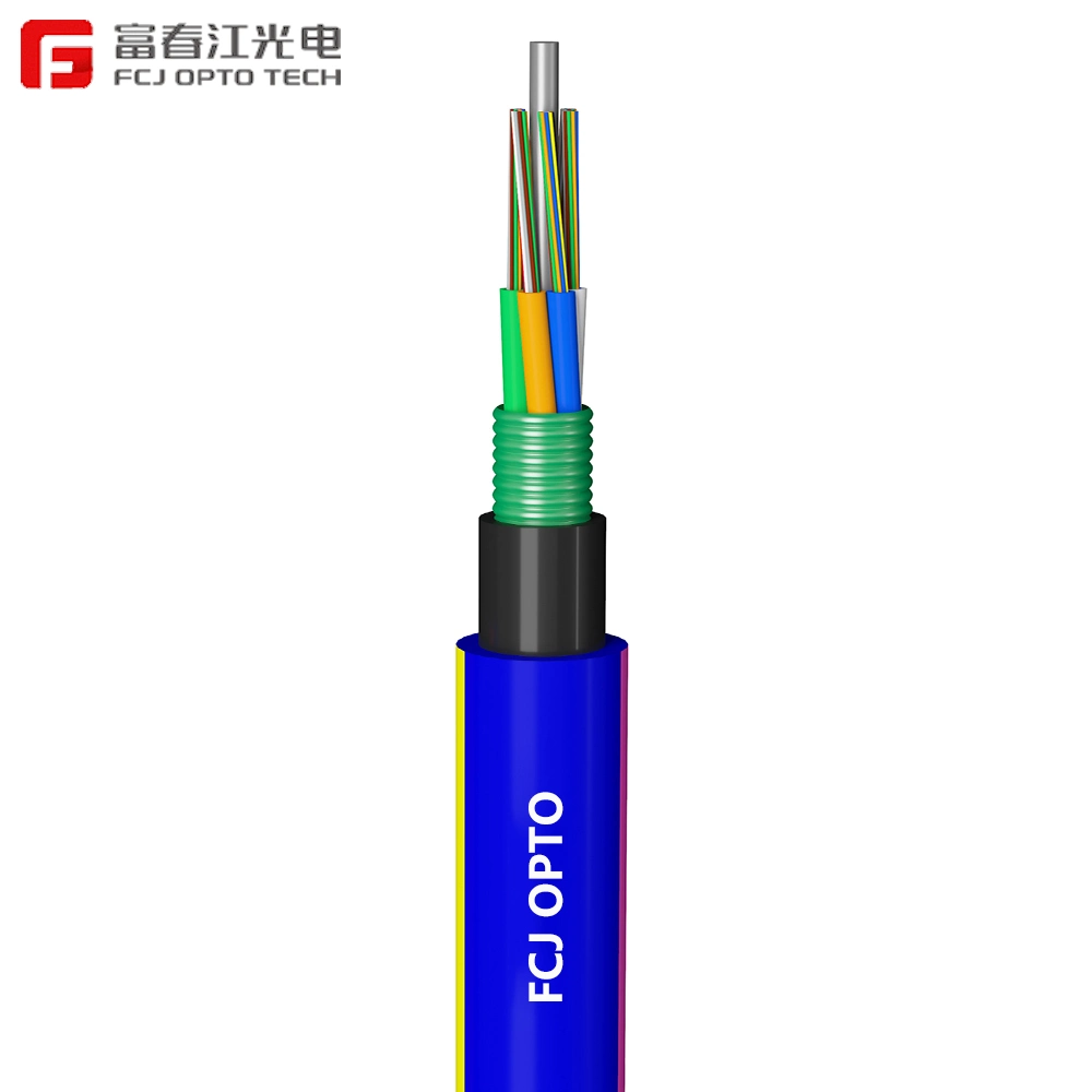Fcj Group Fiber Jumper LC APC Single Mode Duplex Patch Cord Armored Fiber Optical Cable Patch Cord