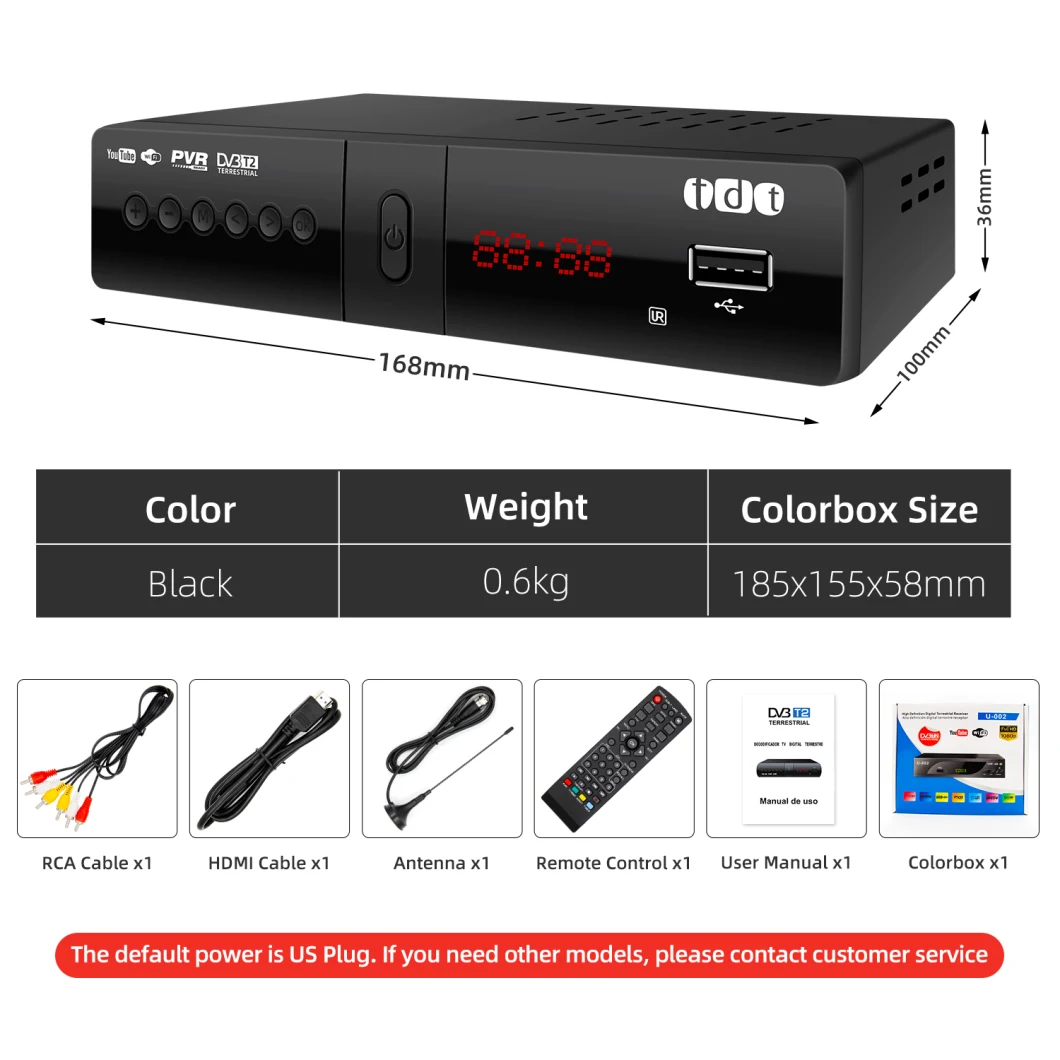 Best Selling Products Set Top Box Tdt TV Receiver
