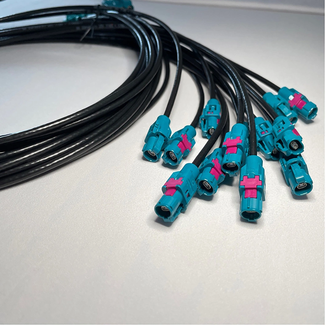 China Cable Supplier Car Ethernet Media Converter Gigabit Cable with different types of interfaces MATEnet and/ or H-MTD Customization Support Aftersale Service