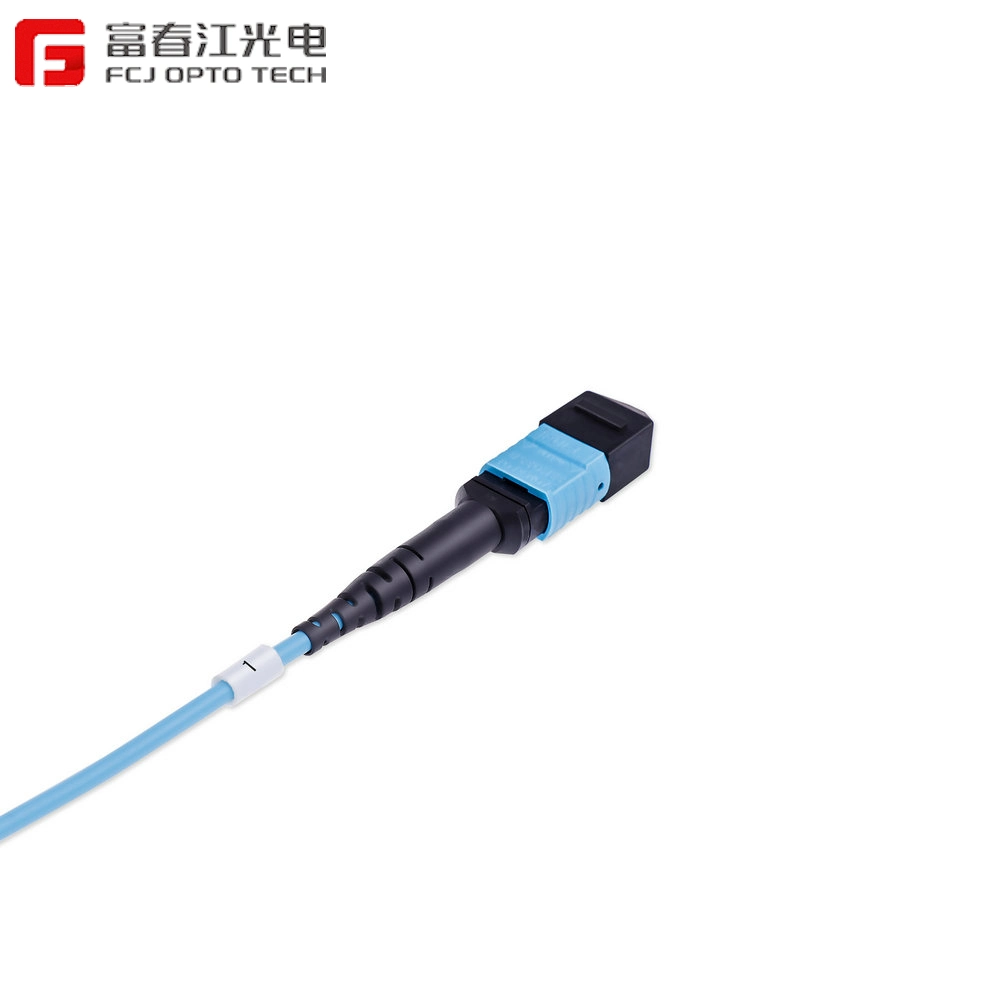 10g 40g 48cores Fiber Optic Singlemode Multimode Breakout MPO Patch Cord Jumper