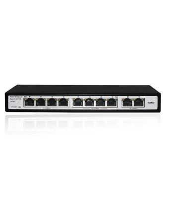 8 Port Poe Switch with 2 Giga Uplink Interface (S1008EP-2E)