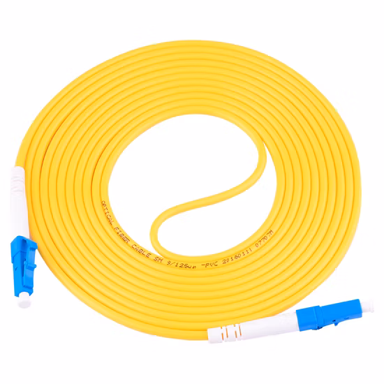Sc Upc APC Simplex 2.0 3.0mm Singlemode Fiber Optic Patch Cord