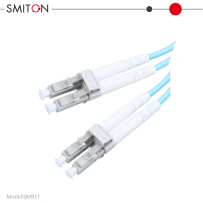 Om3 Multi Mode Duplex Fiber Optic Cable Patch Cord LC-LC
