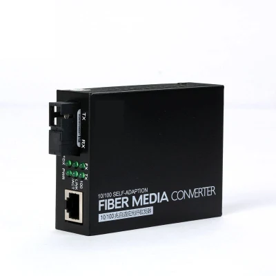 10/100/1000m Media Converter 20km Sc Fiber Optical Media Converter