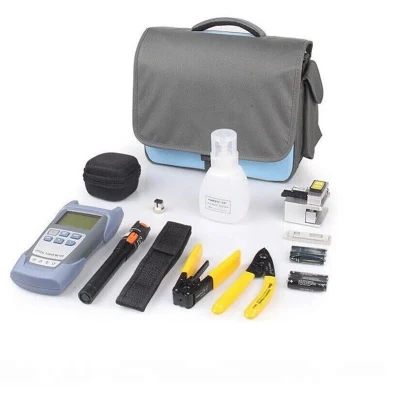 FTTH Fiber Optic Tool Kit with Optical Power Meter and Vfl and Fiber Cleaver
